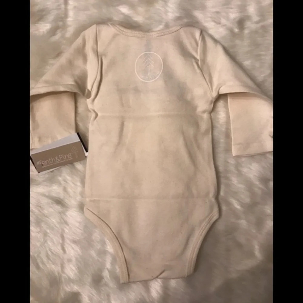 My First Hanukkah Organic Cotton Bodysuit, 0-3 Mos - Picture 5 of 6